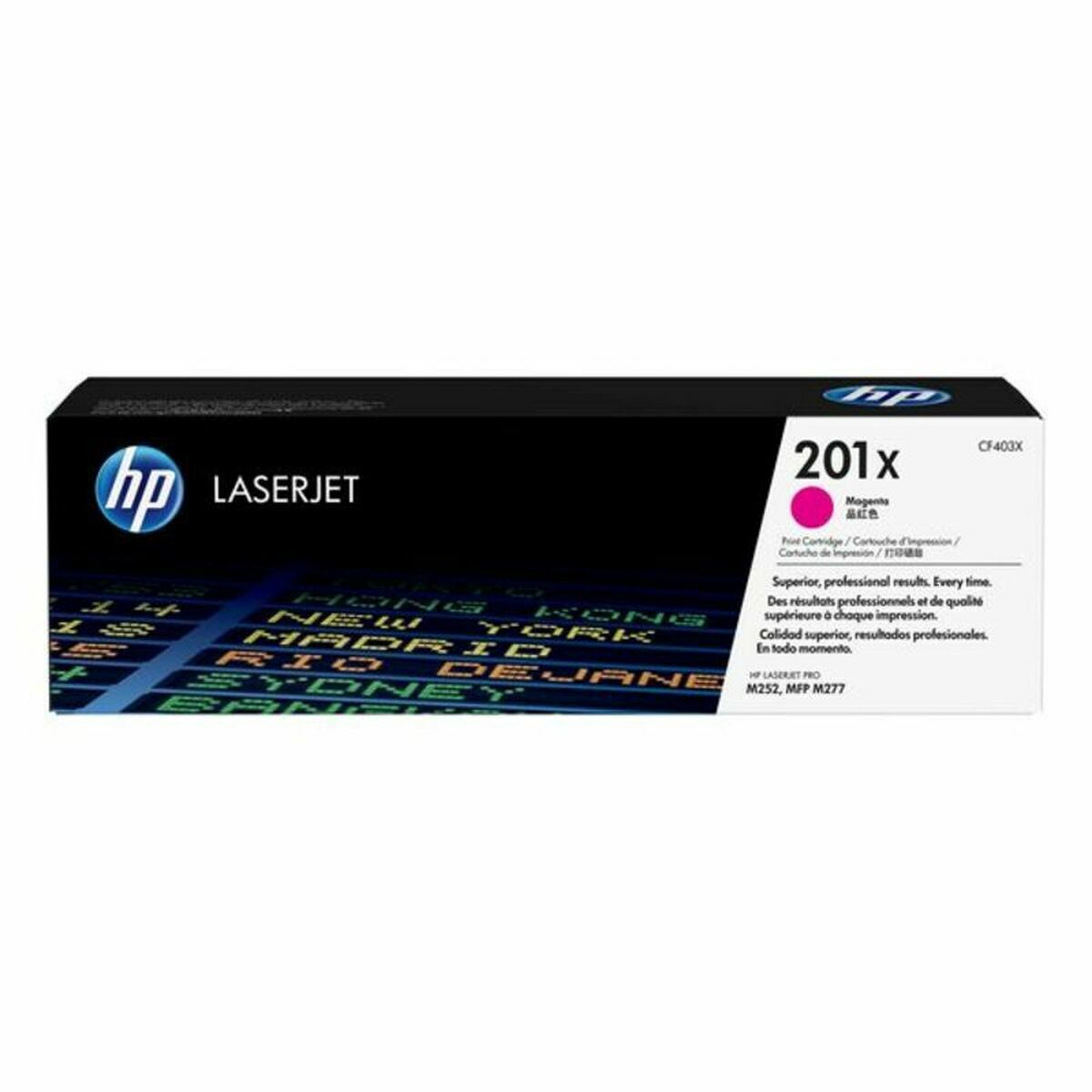 Eredeti Toner HP 201X Bíborvörös